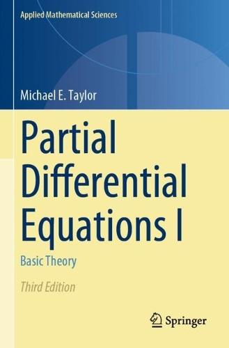 Partial Differential Equations I: Basic Theory