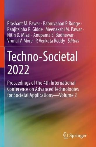 Techno-Societal 2022: Proceedings of the 4th International Conference on Advanced Technologies for Societal Applications—Volume 2