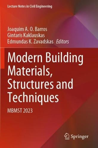 Modern Building Materials, Structures and Techniques: MBMST 2023