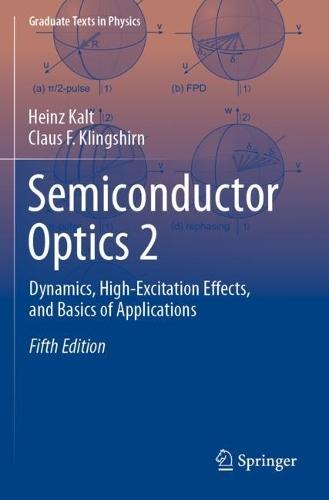 Semiconductor Optics 2: Dynamics, High-Excitation Effects, and Basics of Applications