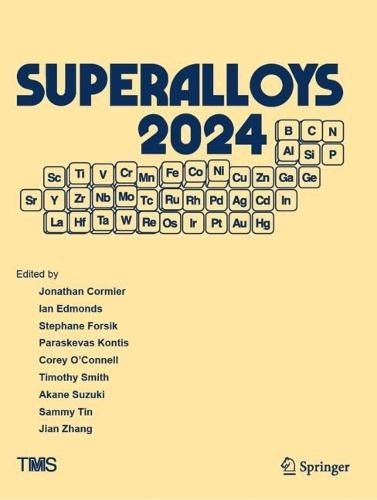 Superalloys 2024: Proceedings of the 15th International Symposium on Superalloys