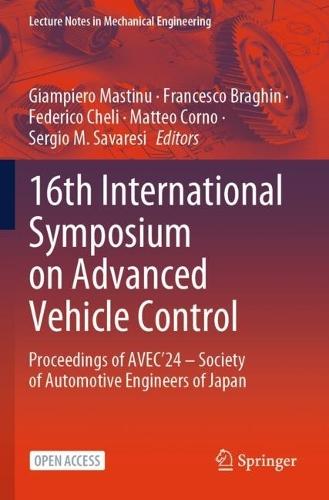 16th International Symposium on Advanced Vehicle Control: Proceedings of AVEC’24 – Society of Automotive Engineers of Japan