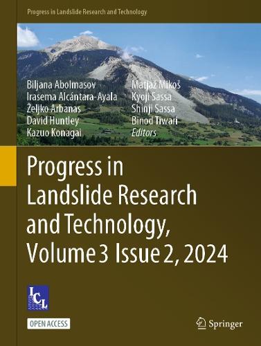 Progress in Landslide Research and Technology, Volume 3 Issue 2, 2024
