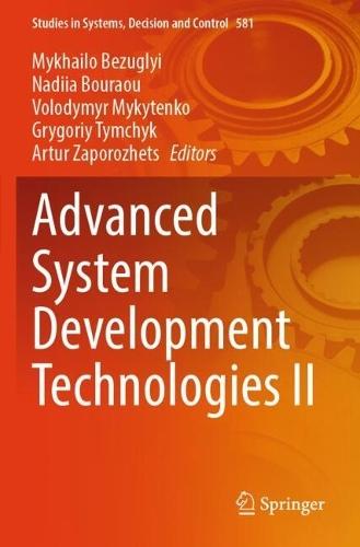 Advanced System Development Technologies II