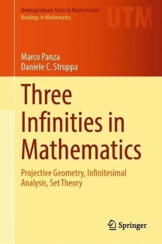 Three Infinities in Mathematics: Projective Geometry, Infinitesimal Analysis, Set Theory