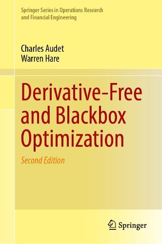 Derivative-Free and Blackbox Optimization