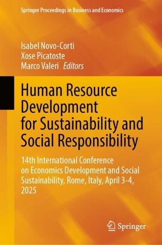 Human Resource Development for Sustainability and Social Responsibility: 14th International Conference on Economics Development and Social Sustainability, Rome, Italy, April 3-4, 2025