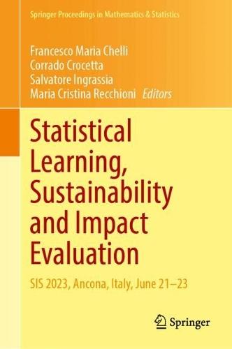 Statistical Learning, Sustainability and Impact Evaluation: SIS 2023, Ancona, Italy, June 21–23