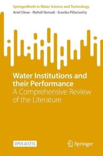 Water Institutions and their Performance: A Comprehensive Review of the Literature