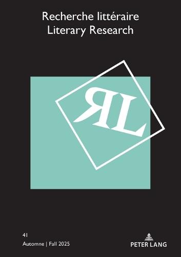 Recherche littéraire / Literary Research: Automne / Fall 2025