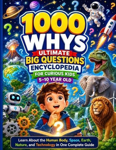 1000 Whys Ultimate Big Questions Encyclopedia for Curious Kids 5-10 Year Old: Learn About the Human Body, Space, Earth, Nature, and Technology in One Complete Guide