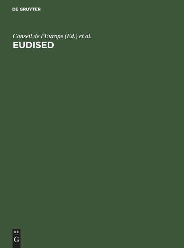 Eudised: Thésaurus Multilingue Pour Le Traitement de l'Information En Éducation