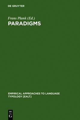 Paradigms: The Economy of Inflection