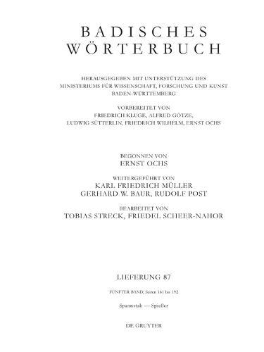 Spannstab ‒ Spießer