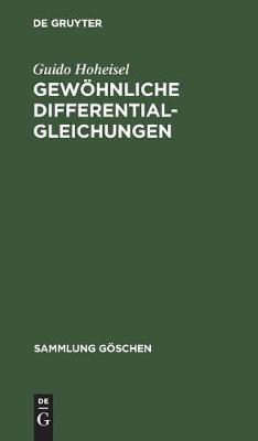 Gewöhnliche Differentialgleichungen