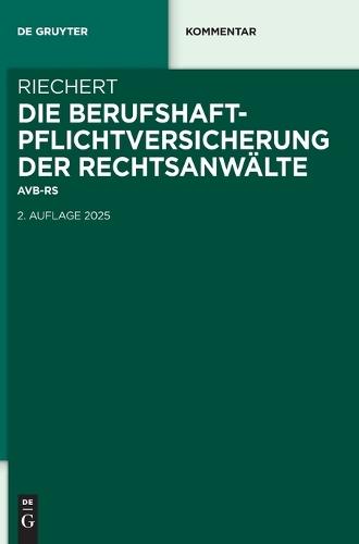 Die Berufshaftpflichtversicherung Der Rechtsanwälte: Avb-Rsw