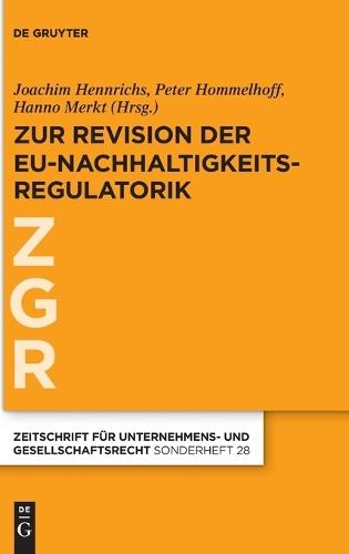 Zur Revision Der Eu-Nachhaltigkeitsregulatorik