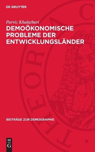 Demoökonomische Probleme Der Entwicklungsländer