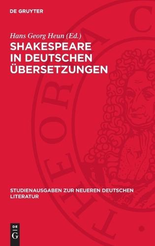 Shakespeare in Deutschen Übersetzungen