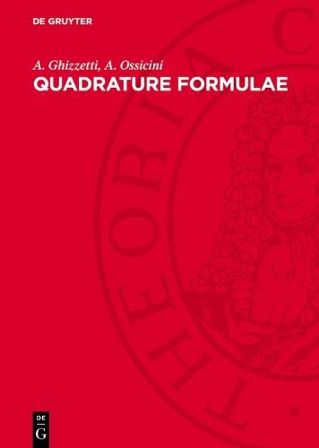 Quadrature Formulae