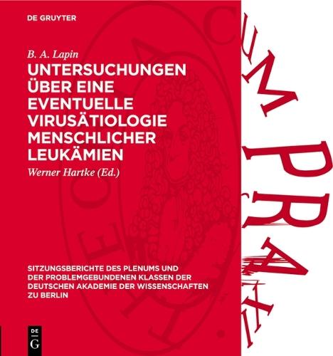Untersuchungen Über Eine Eventuelle Virusätiologie Menschlicher Leukämien: (Versuche an Affen)
