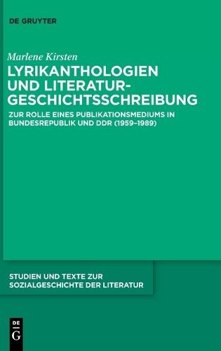 Lyrikanthologien und Literaturgeschichtsschreibung