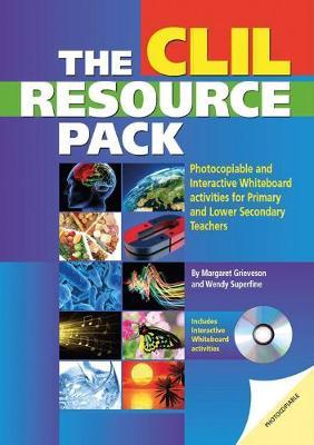 The CLIL Resource Pack: Photocopiable and Interactive Whiteboard activities for Primary and Lower Secondary Teachers. Book with photocopiable activites and CD-ROM