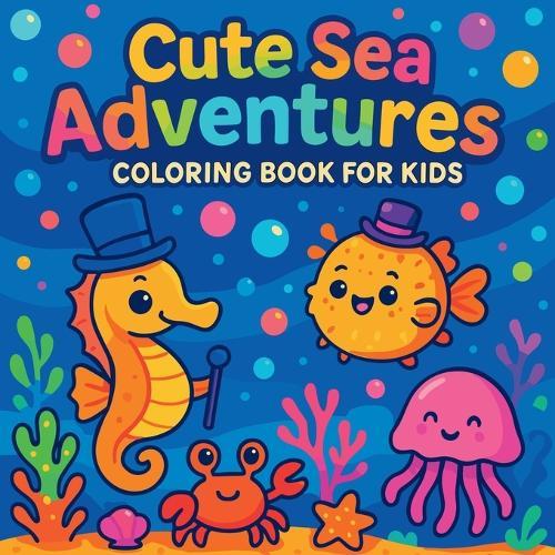 Cute Sea Adventures - Coloring Book for Kids