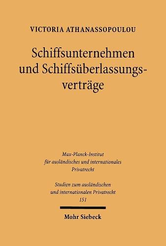 Schiffsunternehmen und Schiffsüberlassungsverträge
