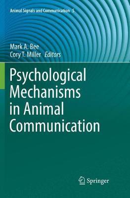 Psychological Mechanisms in Animal Communication