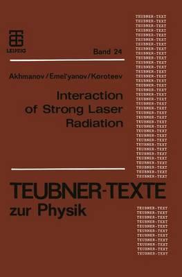 Interaction of Strong Laser Radiation with Solids and Nonlinear Optical Diagnostics of Surface