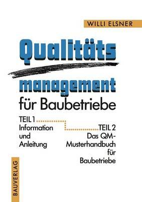 Qualitäts management für Baubetriebe