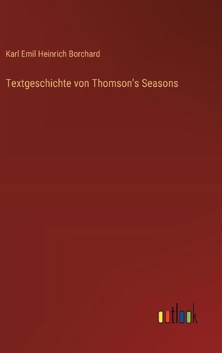 Textgeschichte von Thomson's Seasons