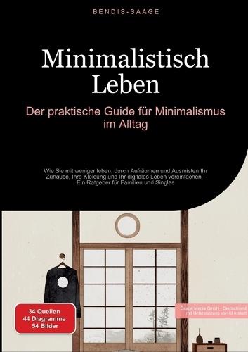 Minimalistisch Leben: Der praktische Guide für Minimalismus im Alltag: Wie Sie mit weniger leben, durch Aufräumen und Ausmisten Ihr Zuhause, Ihre Kleidung und Ihr digitales Leben vereinfachen - Ein Ratgeber für Familien und Singles