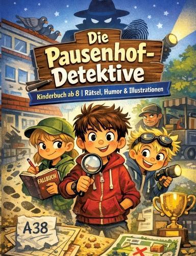 Die Pausenhof-Detektive: Kinderbuch ab 8 Rätsel, Humor & Illustrationen