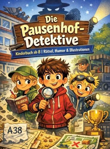 Die Pausenhof-Detektive: Kinderbuch ab 8 Rätsel, Humor & Illustrationen
