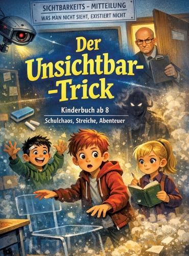 Der Unsichtbar-Trick: Kinderbuch ab 8 Schulchaos, Streiche, Abenteuer