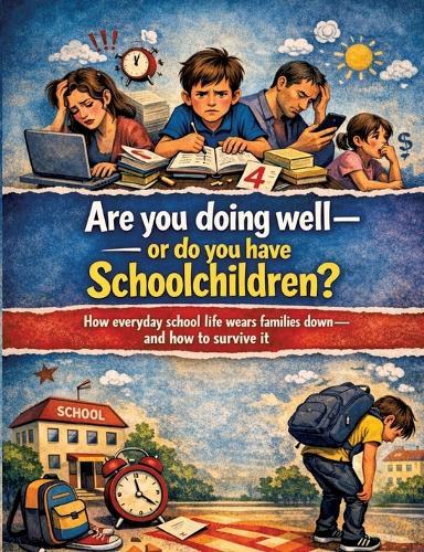 Are you doing well - or do you have schoolchildren?: How everyday school life wears families down - and how to survive it