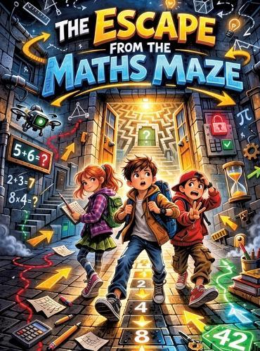 The Escape from the Maths Maze: Children's novel for ages 8 and up Suspense & laughter