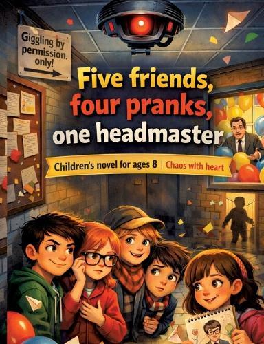 Five friends, four pranks, one headmaster: Children's novel for ages 8 and up Chaos with heart