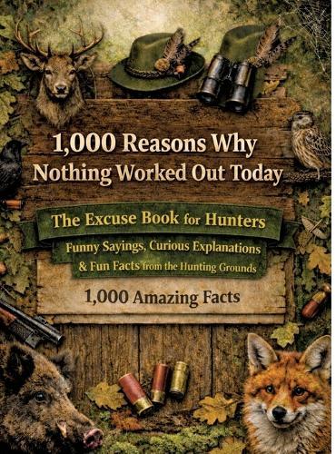 1,000 reasons why nothing worked out today: The excuse book for hunters: funny sayings, curious explanations & fun facts from the hunting ground - 1,000 amazing facts
