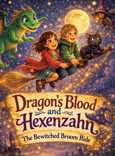 Dragon's Blood and Hexenzahn: The Bewitched Broom Ride - A magical adventure for children aged 8 and up