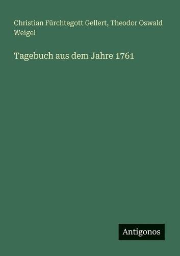 Tagebuch aus dem Jahre 1761