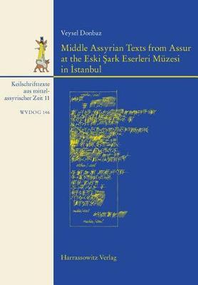 Middle Assyrian Texts from Assur at the Eski Sark Eserleri Muzesi in Istanbul