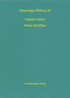 Herbert Hartel: Kleine Schriften