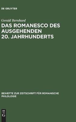 Das Romanesco des ausgehenden 20. Jahrhunderts