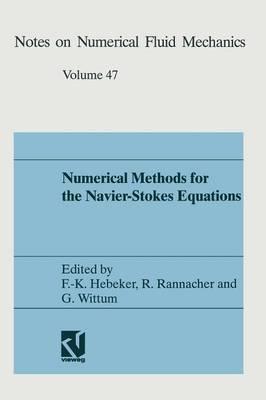 Numerical methods for the Navier-Stokes equations: Proceedings of the International Workshop Held at Heidelberg, October 25–28, 1993