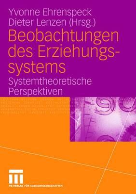 Beobachtungen Des Erziehungssystems