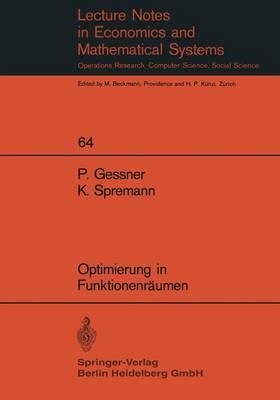 Optimierung in Funktionenräumen
