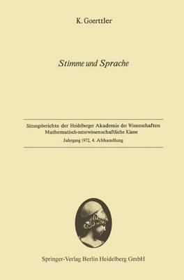 Stimme Und Sprache